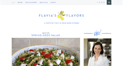 Desktop Screenshot of flaviasflavors.com